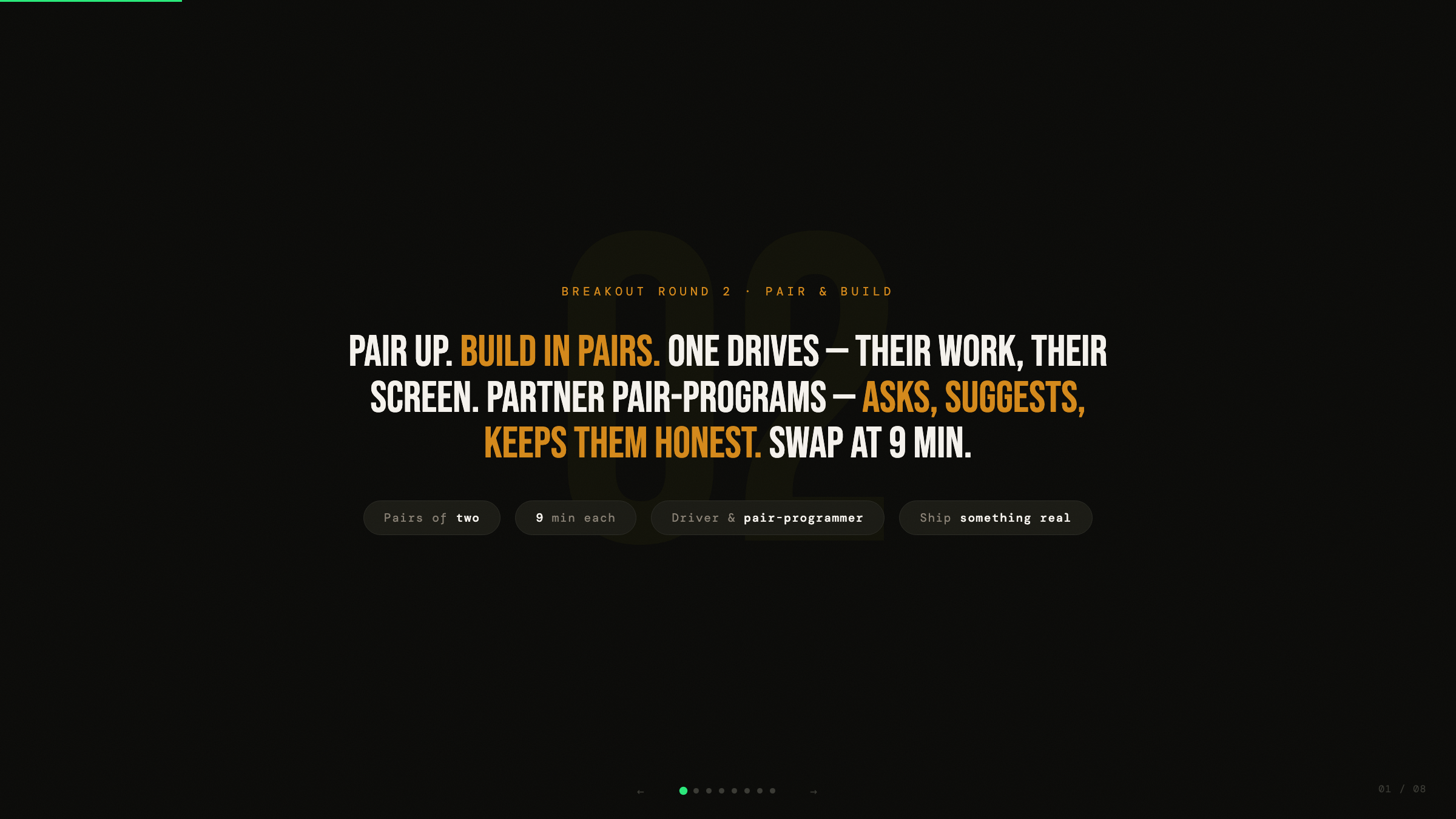 Breakout Round 2 · Pair & Build from Session 4